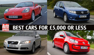 Best cars for £5,000 or less - header image